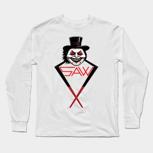 SAW X ( saw 10 ) I Want To Play A Game movie billy puppet Long Sleeve T-Shirt